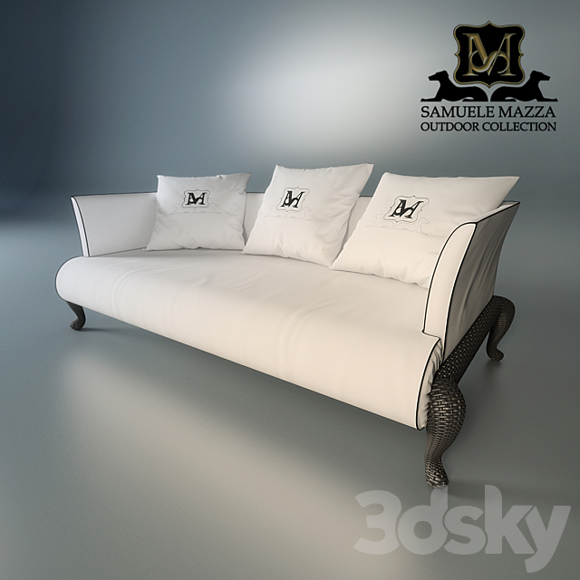 Samuele – mazza _ Canopo sofa 3DSMax File - thumbnail 1