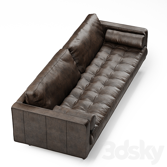 Scott 3 Seater Sofa 3DSMax File - thumbnail 2