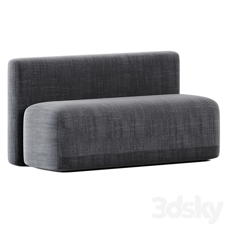 Season Sofa Model A – Straight by Viccarbe 3DS Max Model - thumbnail 2