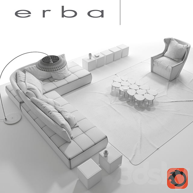 Set Erba 3DSMax File - thumbnail 3