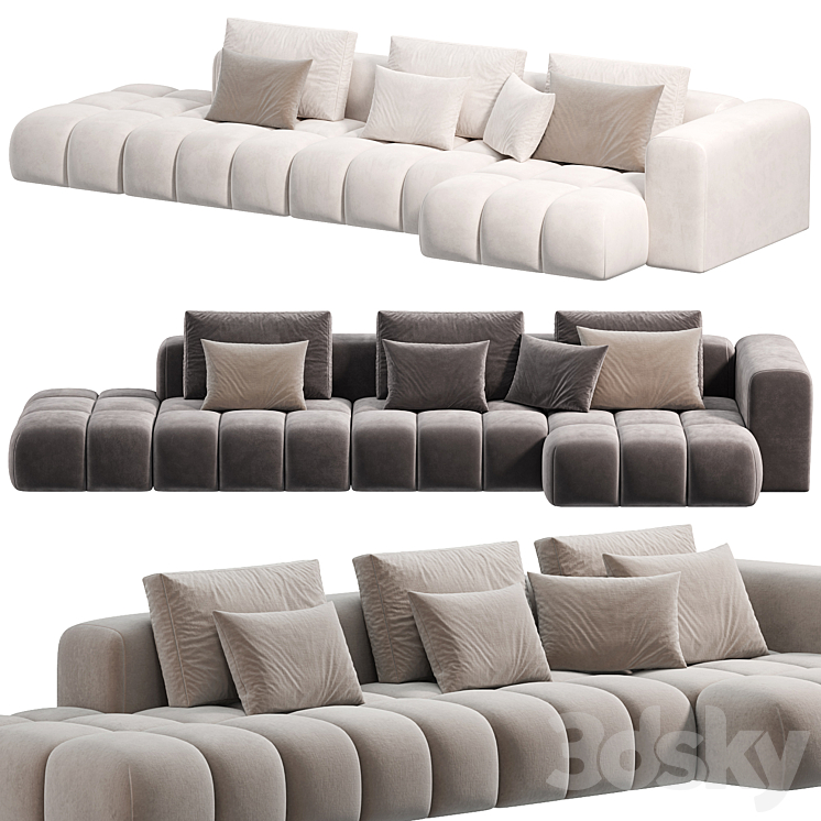 SHAMARA SOFA by nohohome 2 sofas 3DS Max Model - thumbnail 2