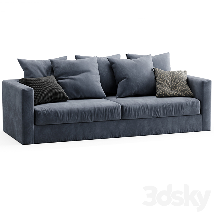 Sketch Sloopy Sofa 3DS Max Model - thumbnail 2