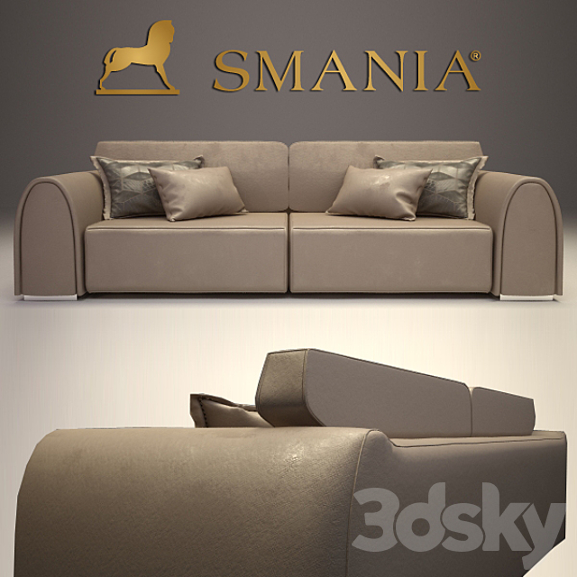 SMANIA Maurice _ Divano 300 3DSMax File - thumbnail 1