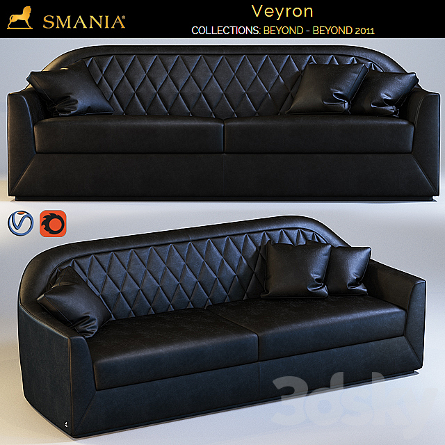 SMANIA Veyron (sofa) 3DSMax File - thumbnail 1