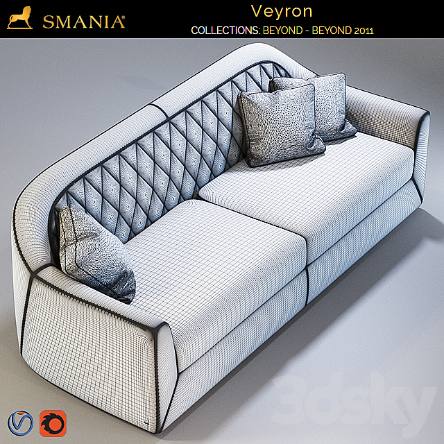 SMANIA Veyron (sofa) 3DSMax File - thumbnail 3