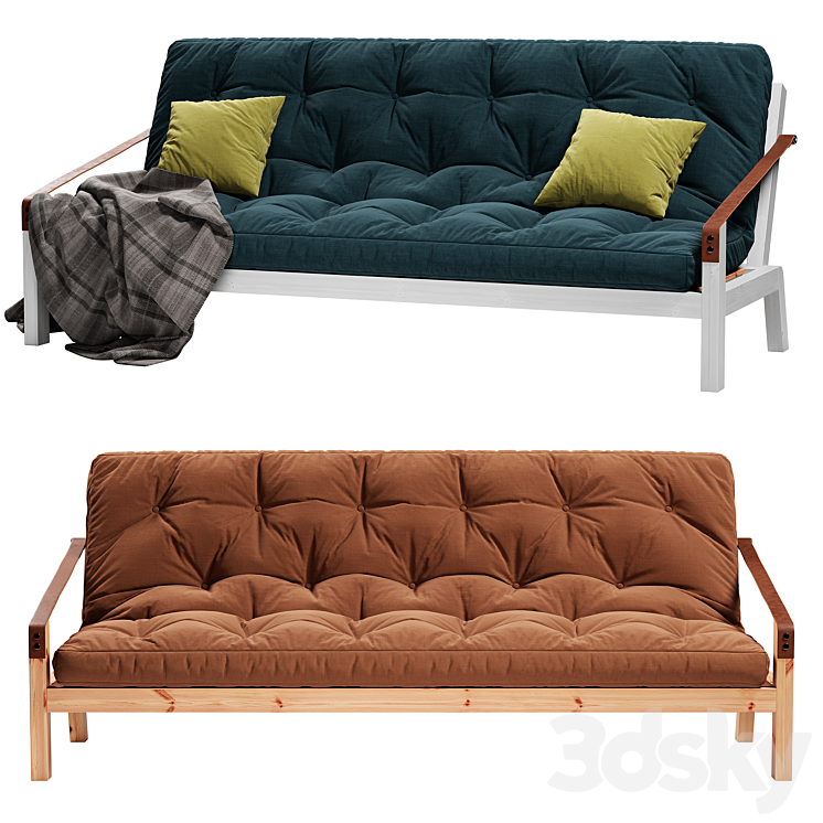 Sofa 3DS Max Model - thumbnail 1