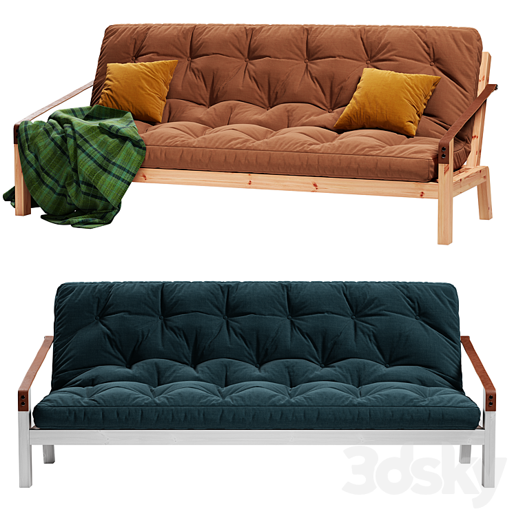 Sofa 3DS Max Model - thumbnail 2