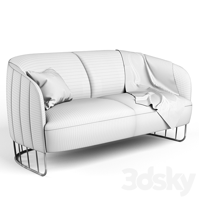 Sofa 3ds Max - thumbnail 3