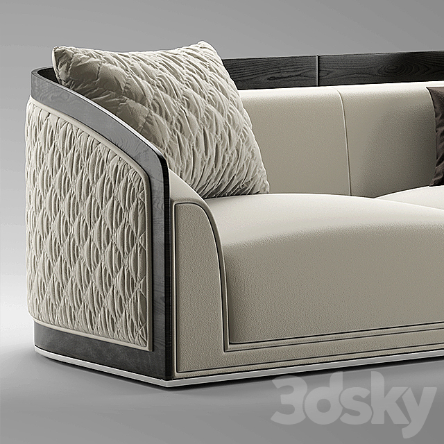 Sofa 3DS Max Model - thumbnail 2