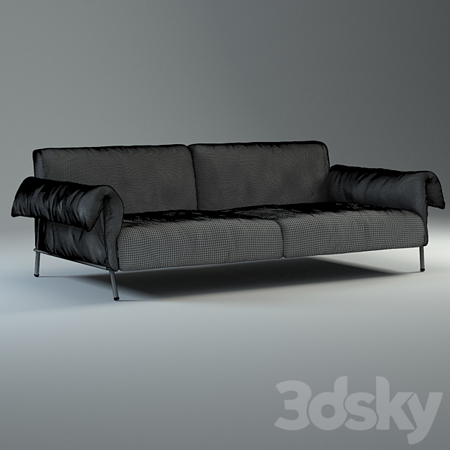 sofa 3DS Max Model - thumbnail 2