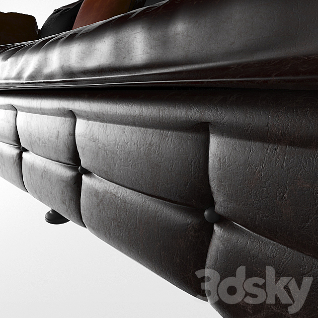 sofa 3DS Max Model - thumbnail 2