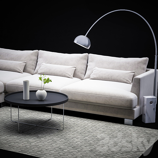 Sofa 3DSMax File - thumbnail 2