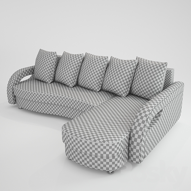 Sofa 5 Verdi-2 3DSMax File - thumbnail 2