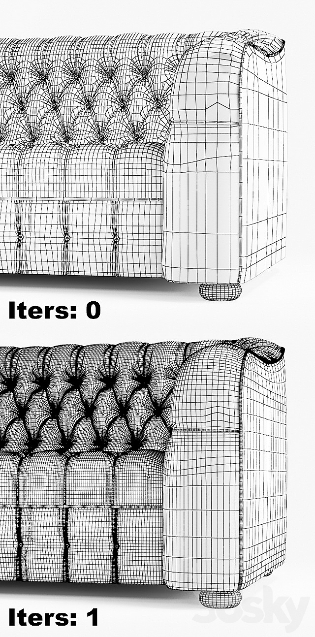 Sofa A48 3DSMax File - thumbnail 3