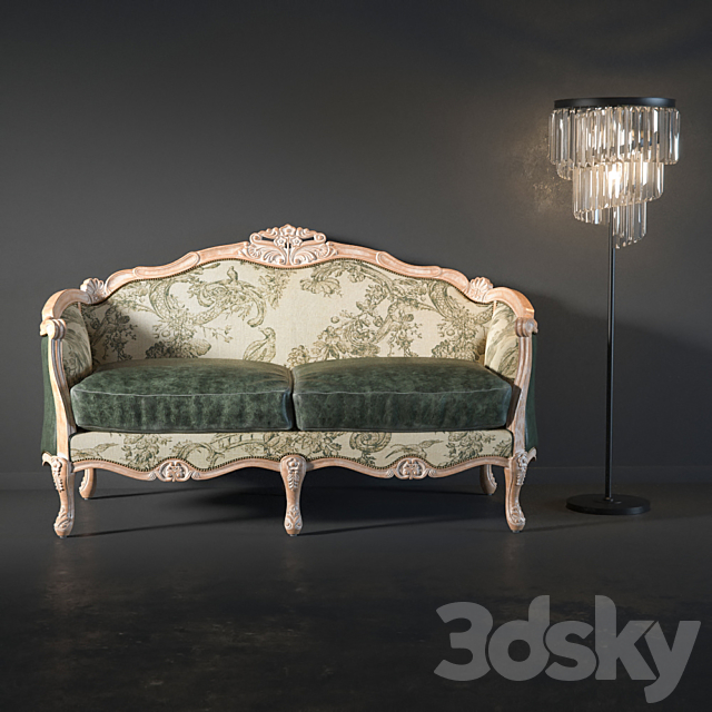 Sofa “Angel” 3ds Max - thumbnail 1