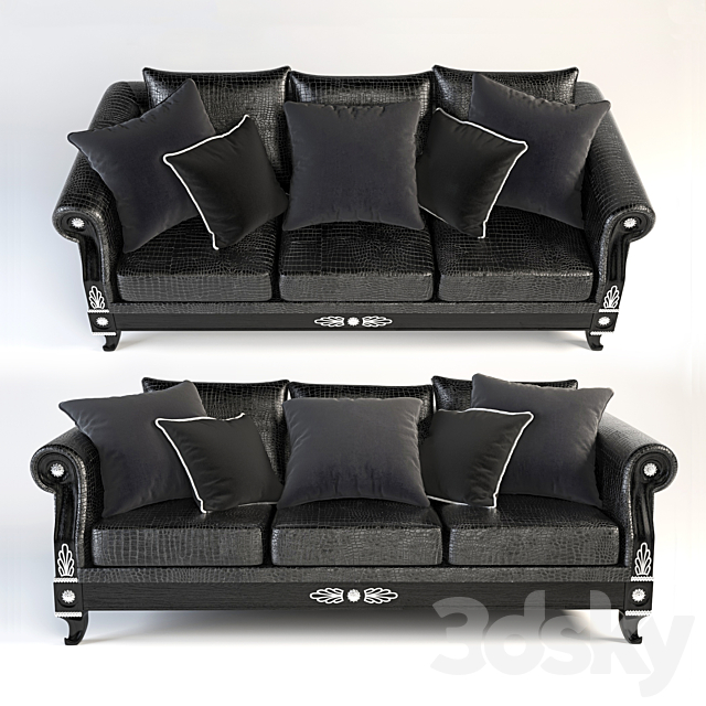 Sofa Angelo Cappellini Carrol 3DSMax File - thumbnail 1