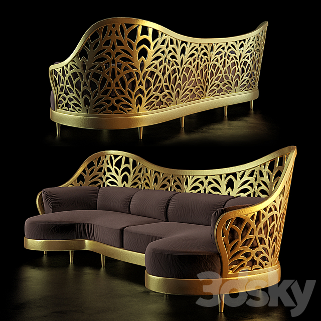 sofa ardeco 3DSMax File - thumbnail 1