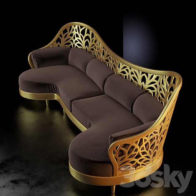 sofa ardeco 3DSMax File - thumbnail 2