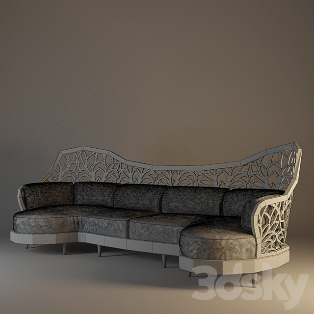 sofa ardeco 3DSMax File - thumbnail 4