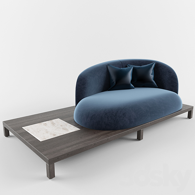 Sofa arflex BONSAI 3DSMax File - thumbnail 2