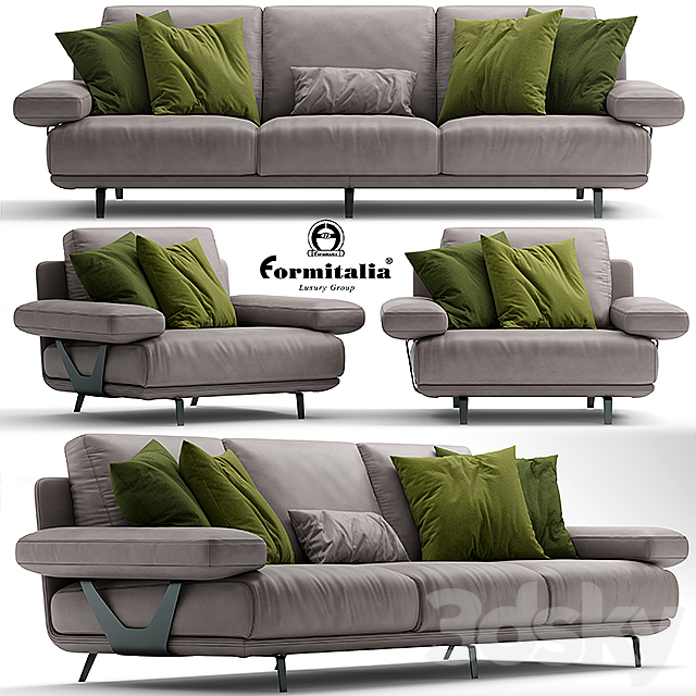 Sofa Aston Martin V127 3DSMax File - thumbnail 1