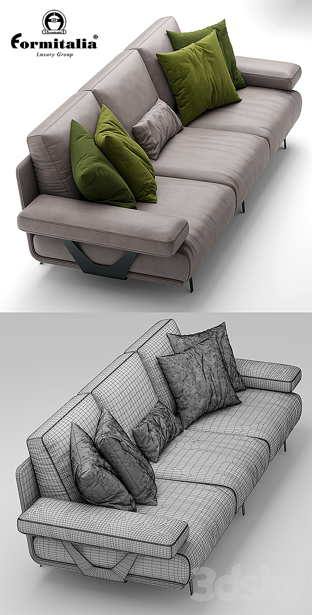 Sofa Aston Martin V127 3DSMax File - thumbnail 3