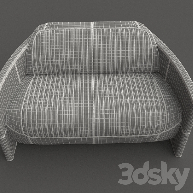 Sofa Aviator Tomcat chair 3DSMax File - thumbnail 3