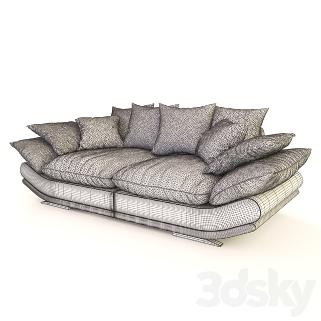 sofa avignon hoff 3DSMax File - thumbnail 3