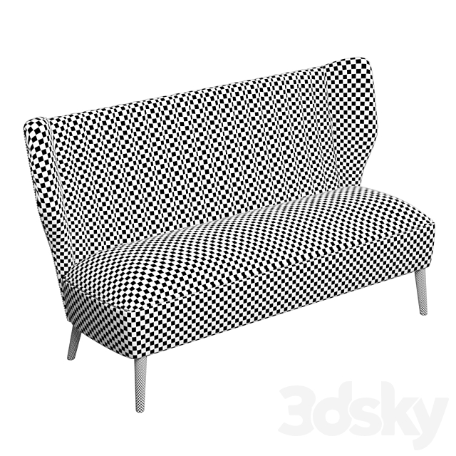 Sofa Bakairi from Brabbu 3DSMax File - thumbnail 3