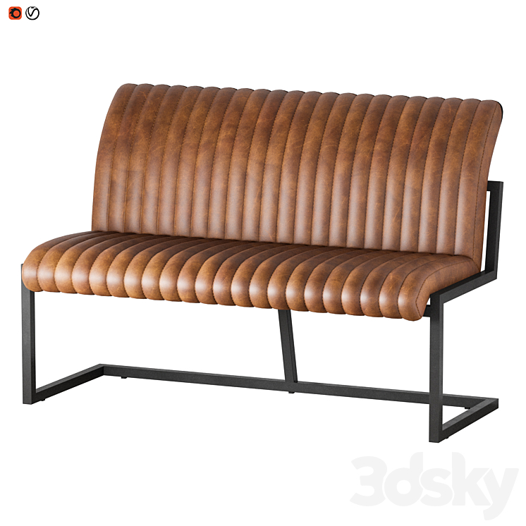 SOFA BAR CHADRON 3DS Max Model - thumbnail 1