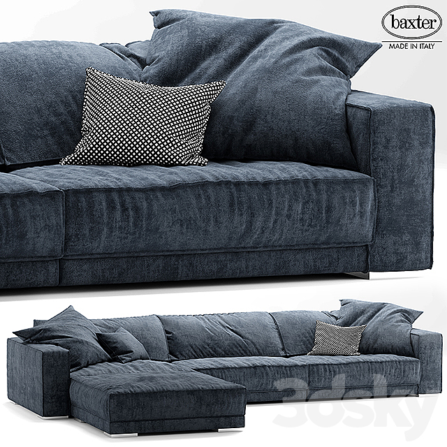 Sofa baxter BUDAPEST SOFT 3DSMax File - thumbnail 1