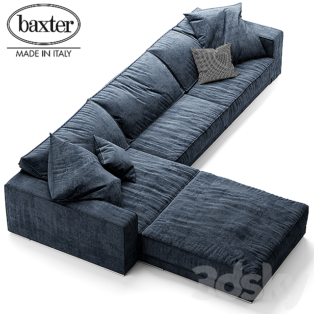 Sofa baxter BUDAPEST SOFT 3DSMax File - thumbnail 3