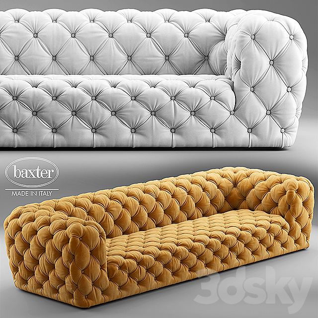 Sofa baxter CHESTER MOON 3DSMax File - thumbnail 1