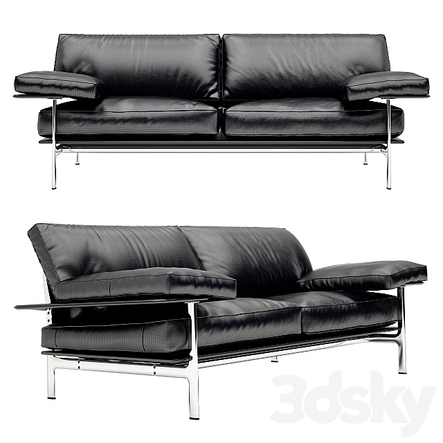 SOFA B&B ITALIA DIESIS 3DSMax File - thumbnail 1