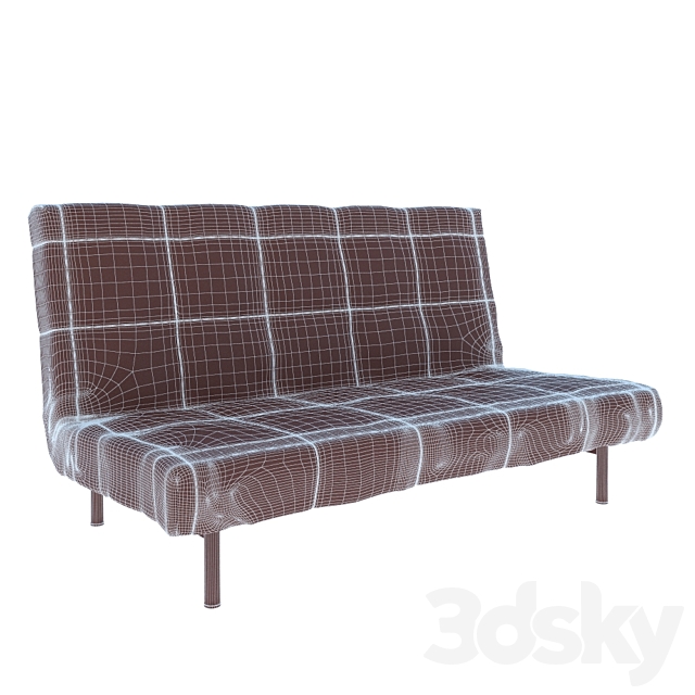 Sofa Bed 3DSMax File - thumbnail 2