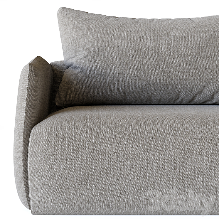 Sofa bed Asbro DUBRAVA 3DS Max Model - thumbnail 2