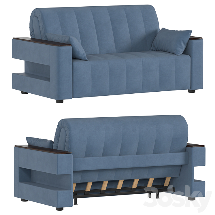 Sofa bed DREAMART Kansas 3DS Max Model - thumbnail 1