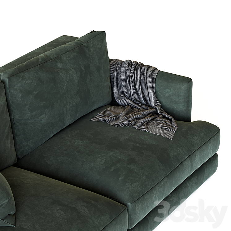 Sofa bed Ibiza Fiesta 3DS Max Model - thumbnail 2