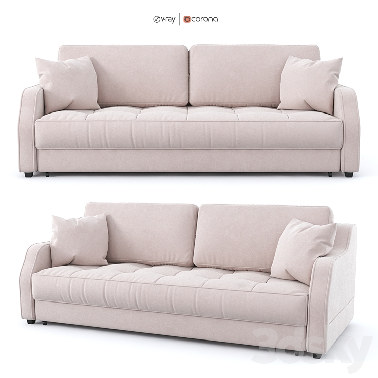“Sofa – bed “”Rolf” 3DS Max - thumbnail 1