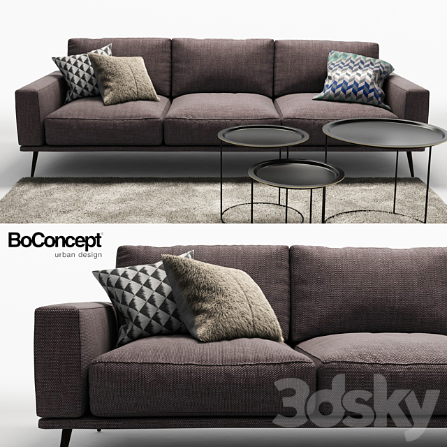 Sofa Bo Concept 3DSMax File - thumbnail 1