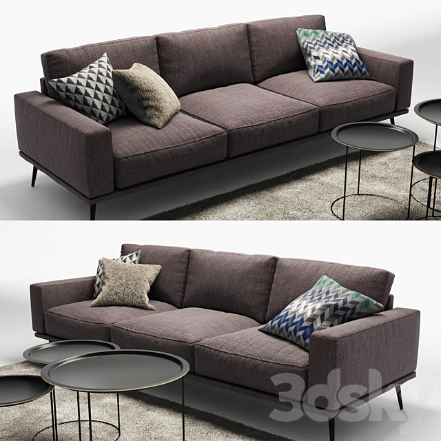 Sofa Bo Concept 3DSMax File - thumbnail 2