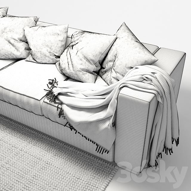 Sofa BoConcept Cenova 3DSMax File - thumbnail 3