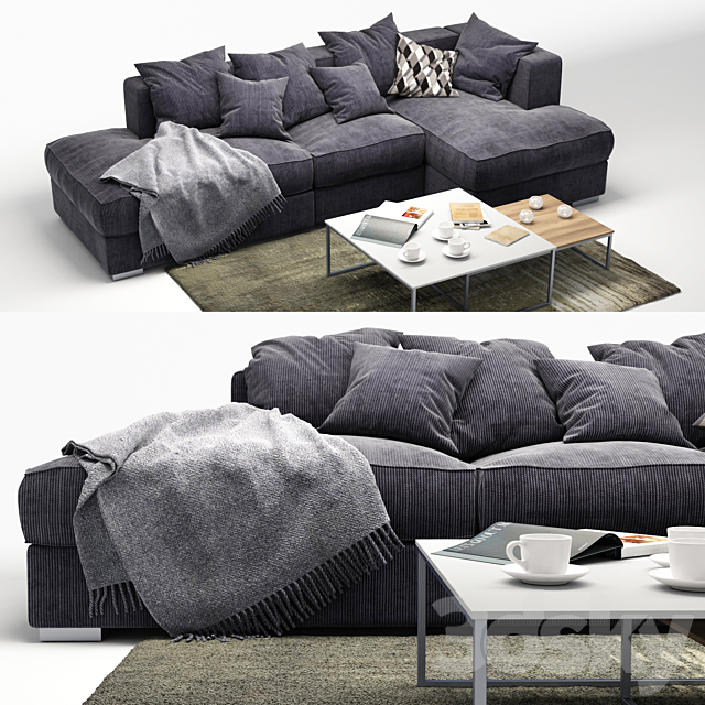 Sofa BoConcept Cenova_ugl 2 3DSMax File - thumbnail 2