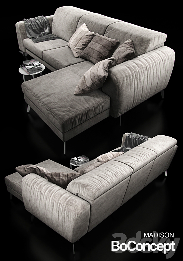 Sofa BoConcept Madison 3DSMax File - thumbnail 2