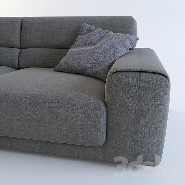 Sofa Booman _ Ditre Italia 3DS Max Model - thumbnail 2