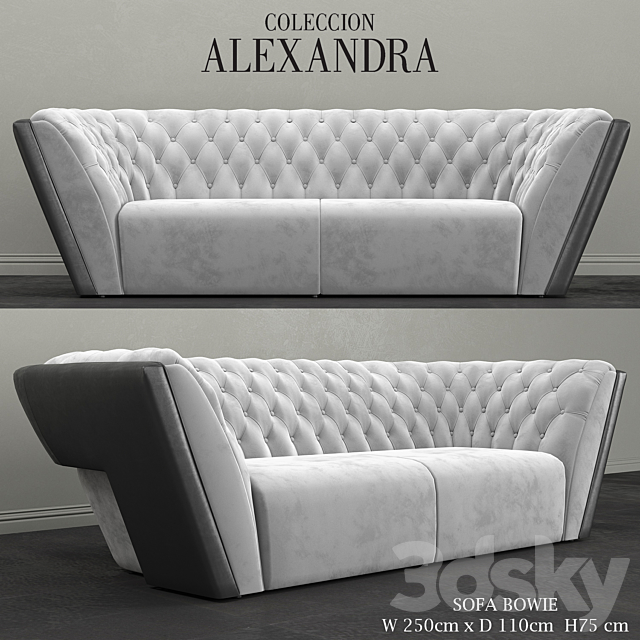 SOFA BOWIE by COLECCION ALEXANDRA 3DSMax File - thumbnail 1