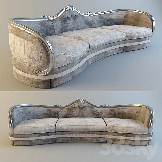 Sofa Bruno Zampa 3DSMax File - thumbnail 1