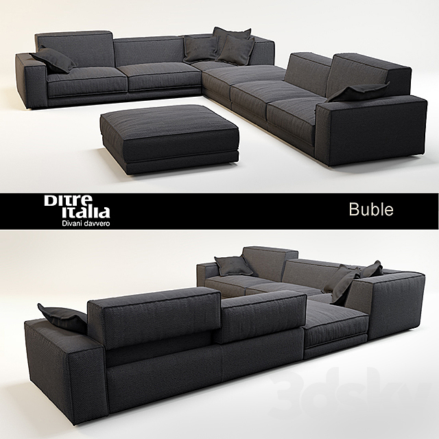 Sofa Bublè_Blob _ Ditre Italia 3DSMax File - thumbnail 1