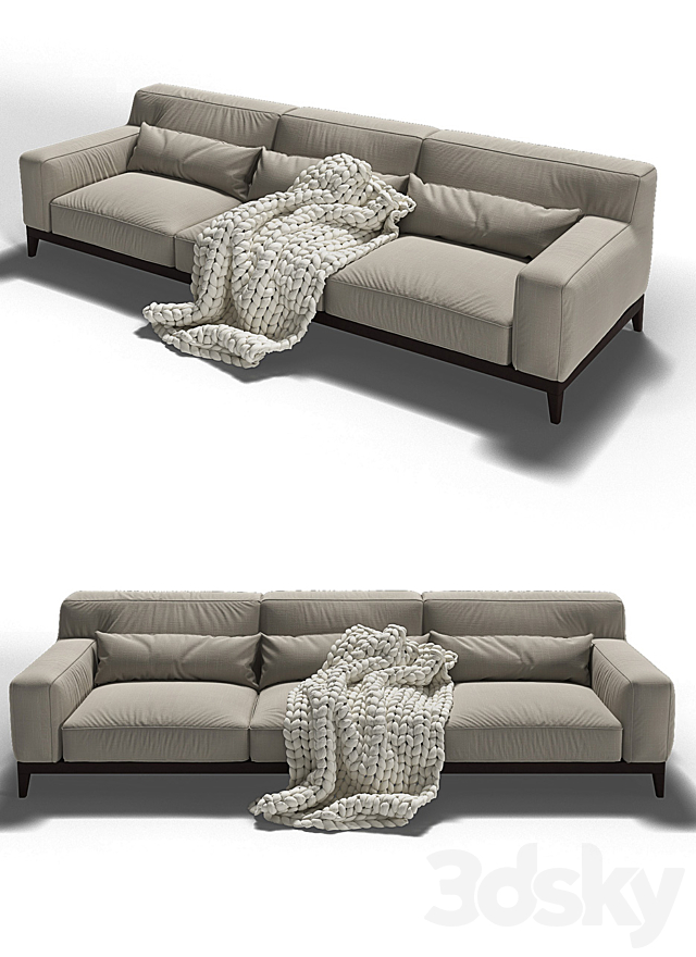 Sofa Busnelli Swing 3DSMax File - thumbnail 2