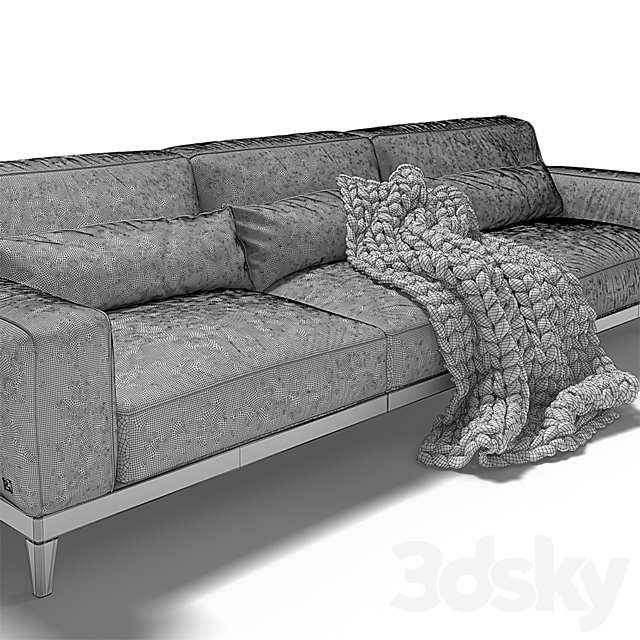 Sofa Busnelli Swing 3DSMax File - thumbnail 3